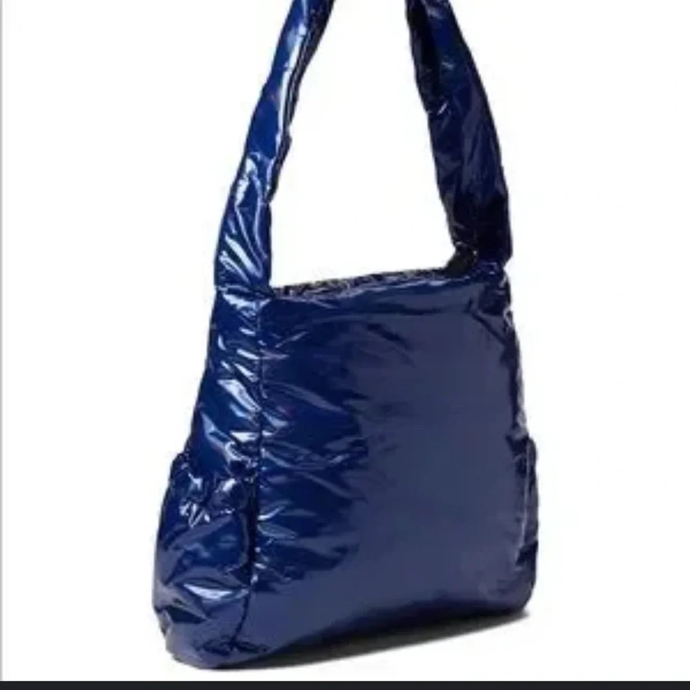 Tahari Bardot Hobo Bag Navy Blue NWT